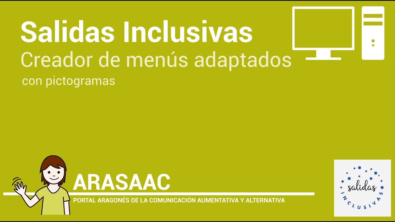 Salidas Inclusivas - Creador de menús adaptados con pictogramas