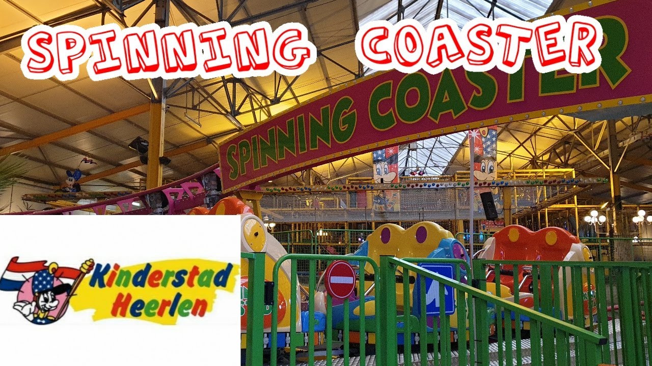 Spinning Coaster Onride + Offride - Kinderstad Heerlen