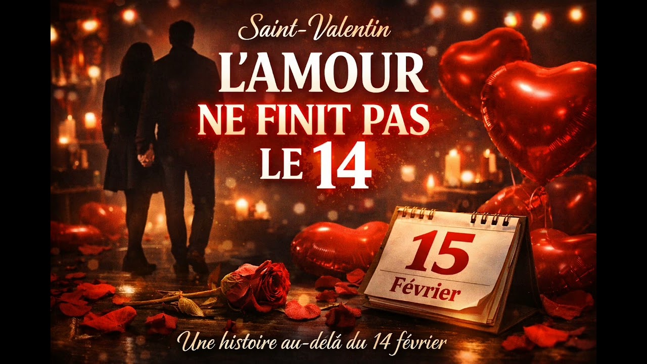 L'amour ne finit pas le 14❣️(Paroles 🎤, chanson d'amour, musique romantique française 🎧🎻)