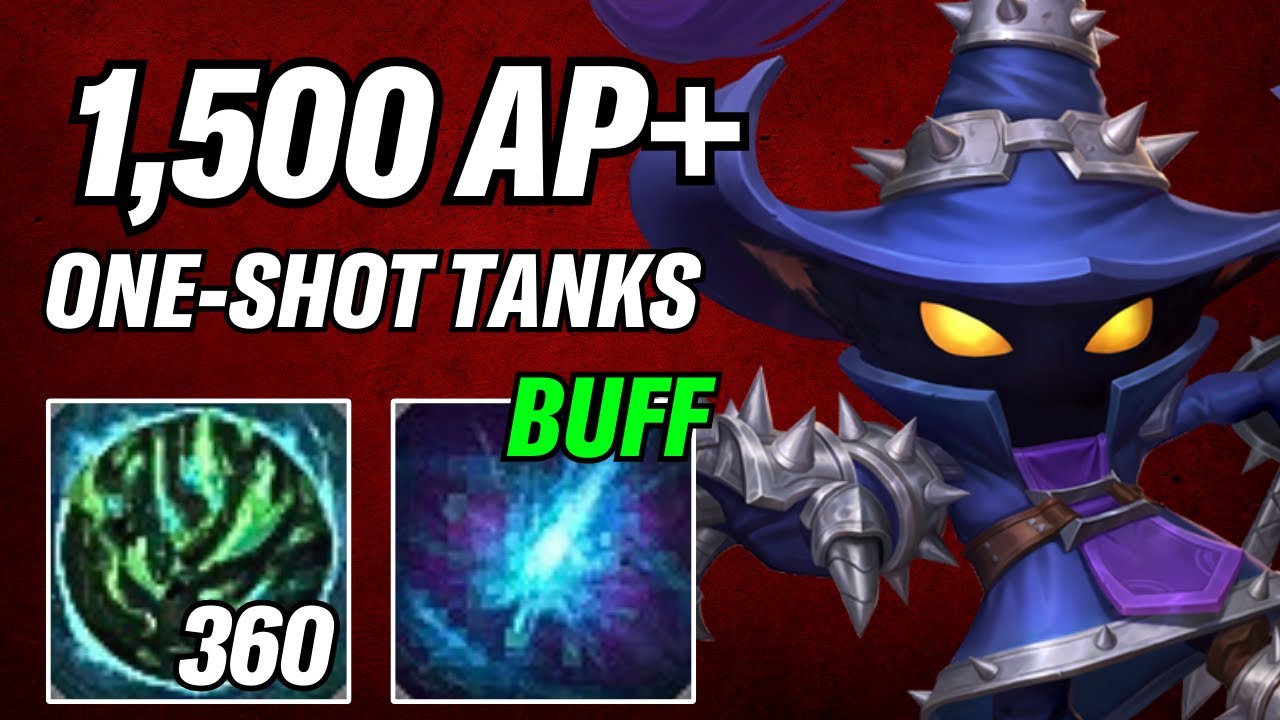 1,500 AP Veigar CARRY TROLL TEAM - Wild Rift Veigar Gameplay