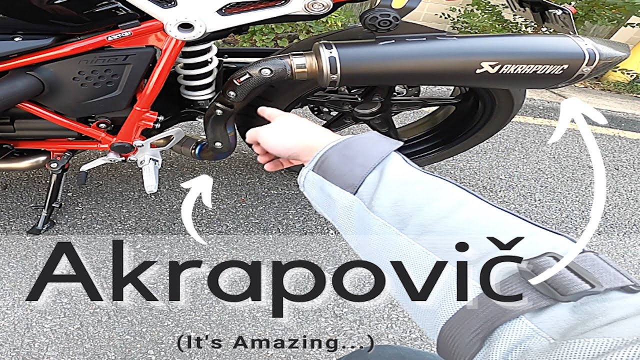 '22 BMW R NineT Pure | Full titanium Akrapovic exhaust | Riding and Rambling