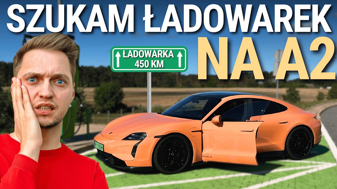 Przejechałem całą autostradę A2 w poszukiwaniu stacji ładowania... 😬