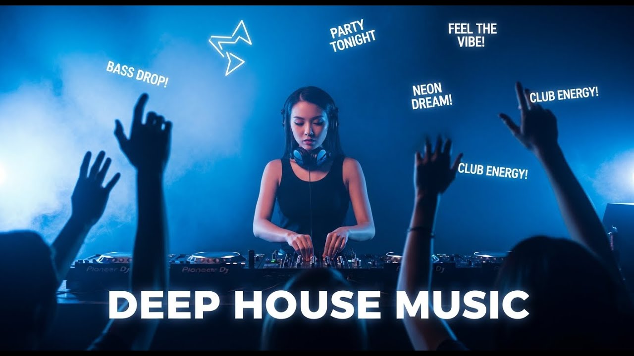 Deep House Music for Night Drive 🚗 Smooth Bass, Neon City Lights, and Midnight Road Vibes