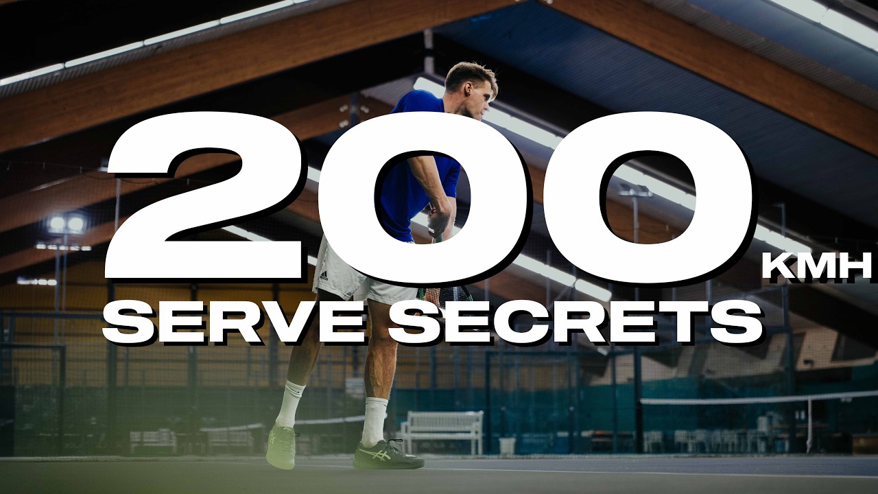 How to Serve Faster (Over 200 km/h!!)Tennis Pro Tips