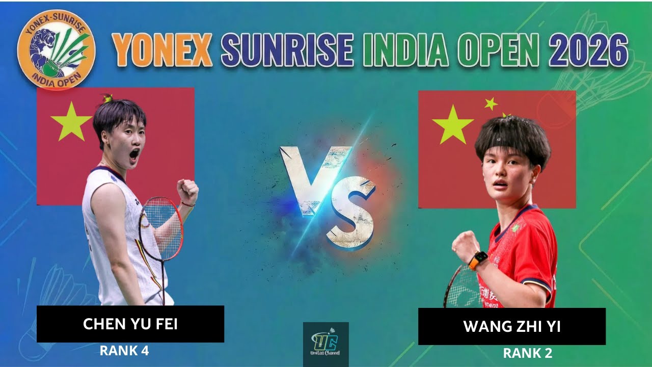 CHEN YU FEI (CHN) VS WANG ZHI YI (CHN) | SF YONEX SUNRISE INDIA OPEN 2026