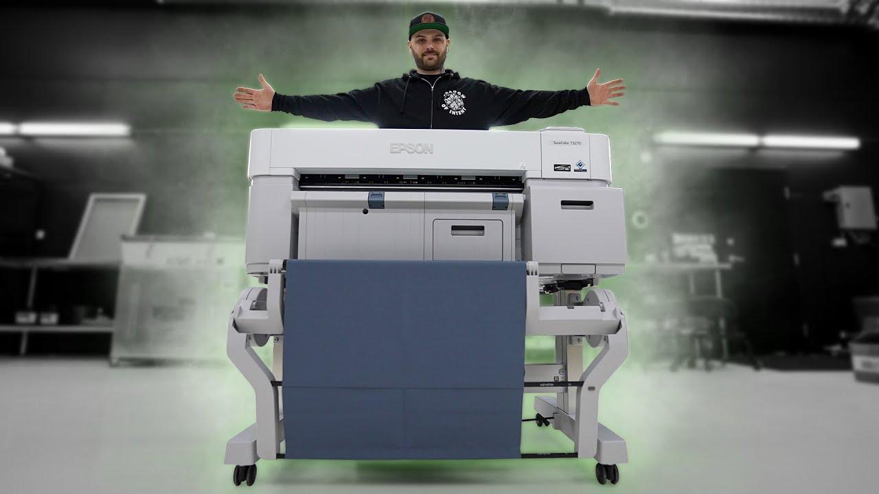 Unboxing The ULTIMATE Screen Printing Film Positive Printer!