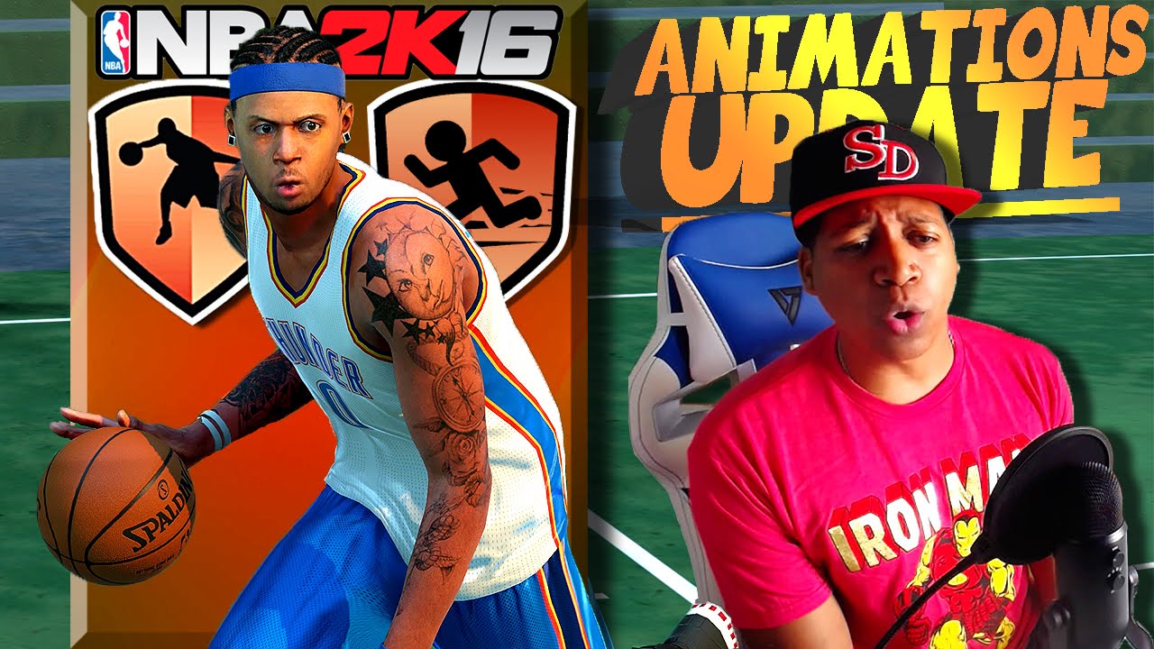 ANIMATIONS UPDATE NBA 2K16 - My Best Ankle Breaker Dribbles, Jump Shot Release, Dunk Packages & More