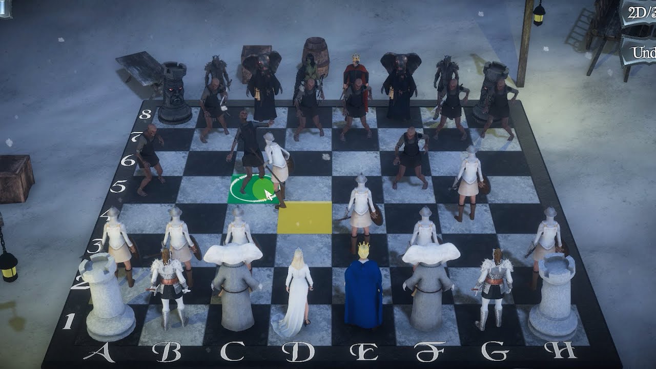 Pawn of the Dead: Zombies chess game, co vua zombie #9