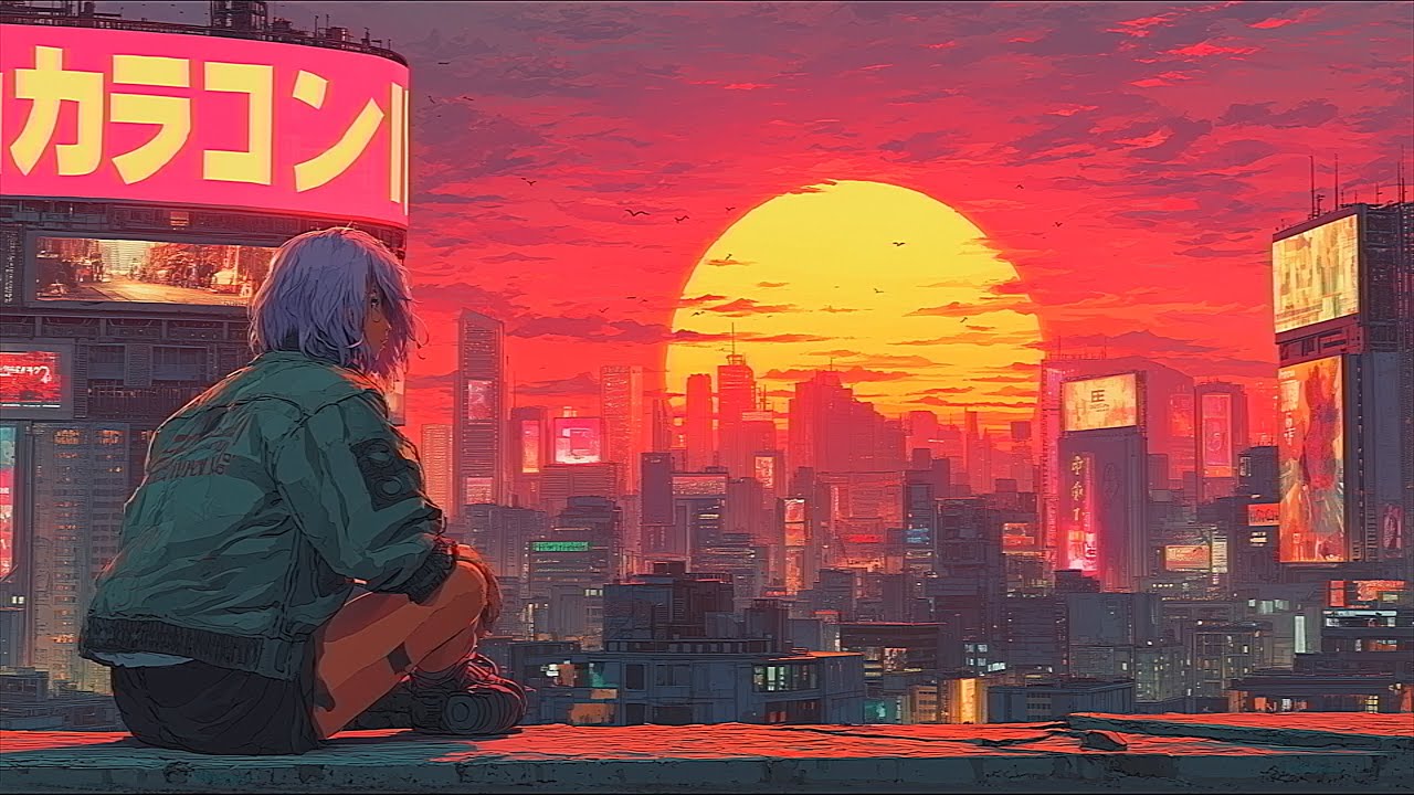 Lost in the City // Retro Anime Cyberpunk Mix (Synthwave + Retrowave + Nightdrive)