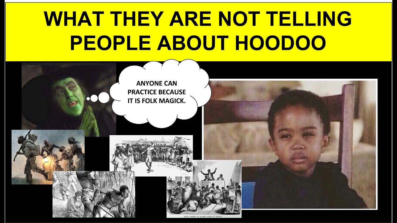 WHAT THEY ARE NOT TELLING PEOPLE ABOUT HOODOO.