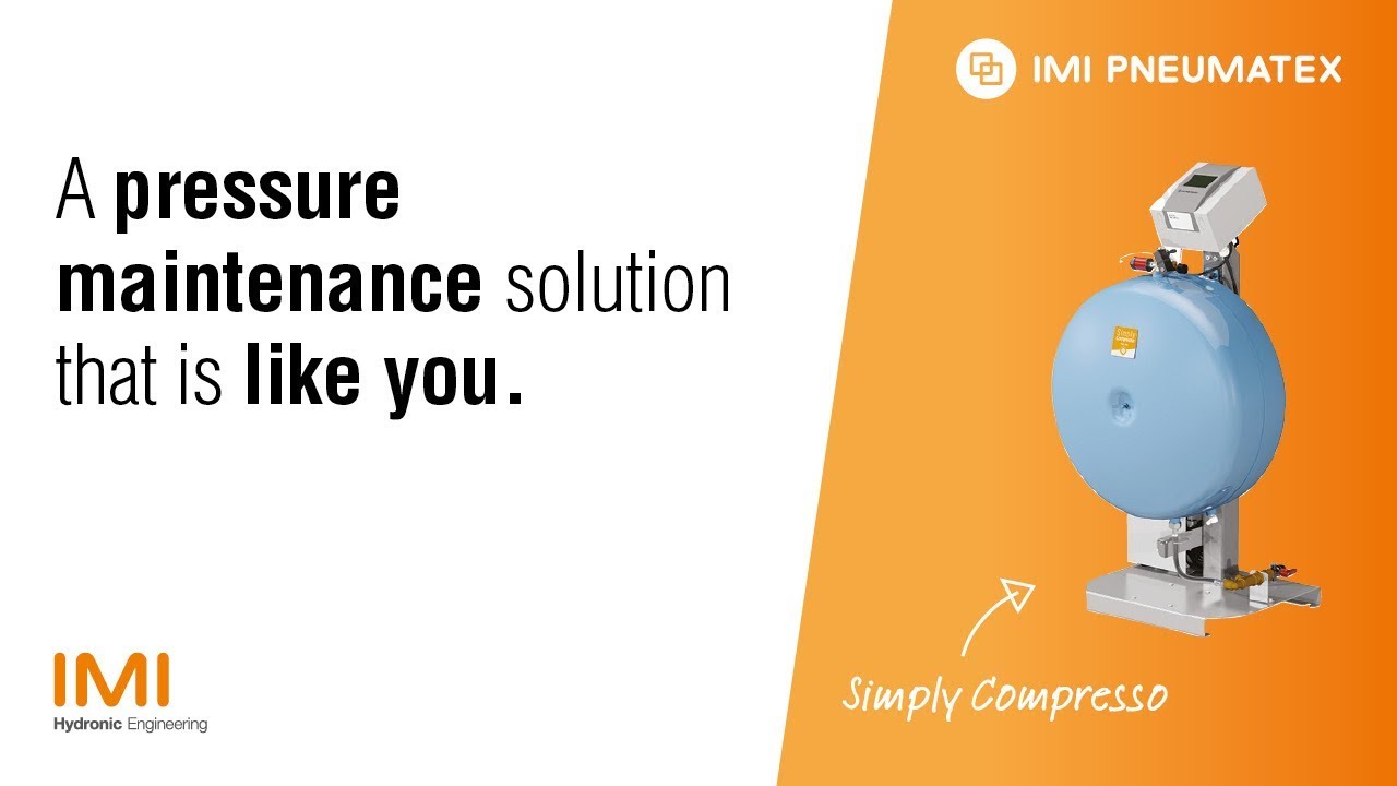 IMI Pneumatex - Simply Compresso: A Plug & Play pressure maintenance solution