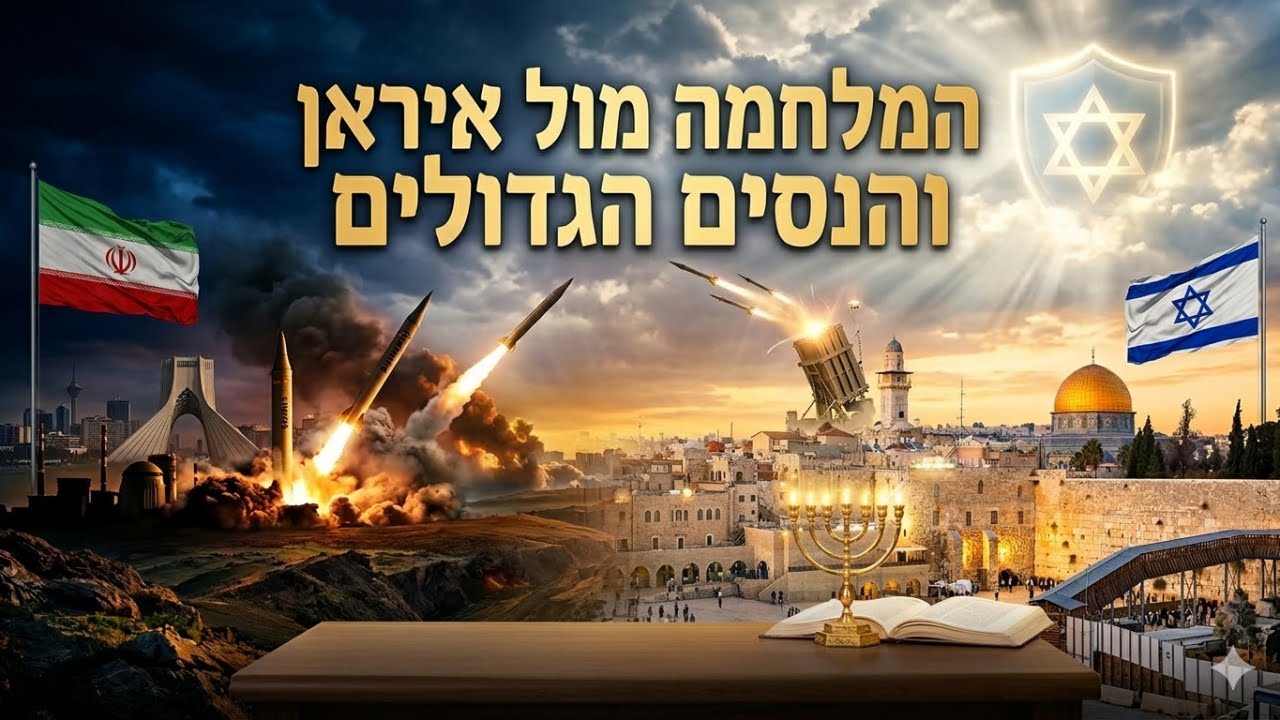 המלחמה מול איראן והניסים הגדולים - הרב ערן לוי שליט