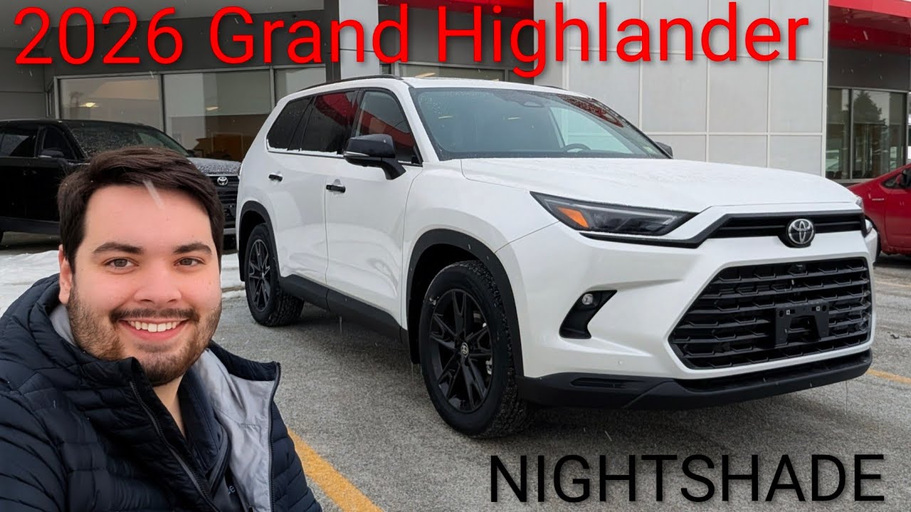 2026 Toyota Grand Highlander Nightshade Edition // Best Family SUV