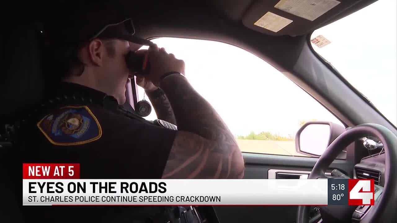St. Charles City police nab speeding and distracted drivers as zero tolerance crackdown continues