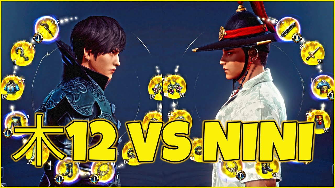 HARD TO FIGHT LANCER IN 1VS1 DUEL | 木12 VS  千杯不醉的nini FRIEND DUEL | LANCER VS WARRIOR | MIR4