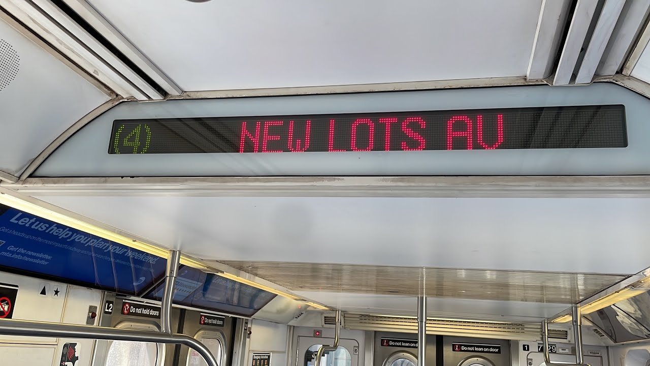IRT Lexington Av Express: R142A (4) Train [Woodlawn to New Lots Av #PMRush]