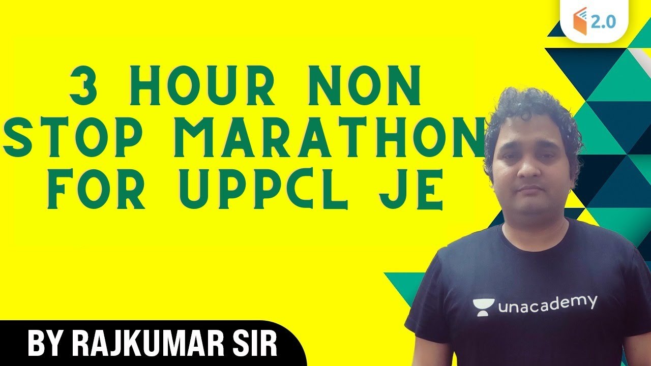 3 Hour Non Stop Marathon For UPPCL JE | By Rajkumar Singh