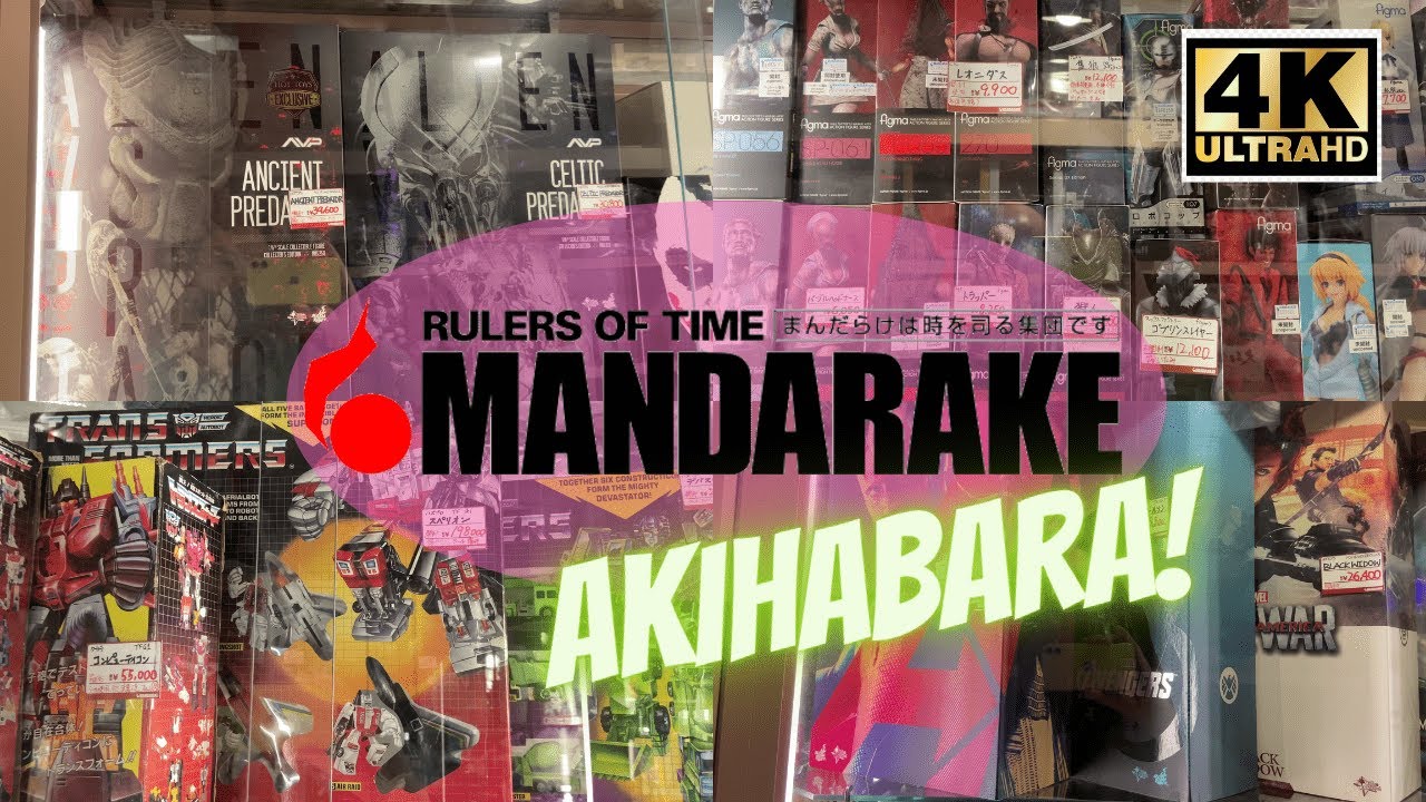 (4KHD) Checking out Mandarake in Akihabara - December 2021