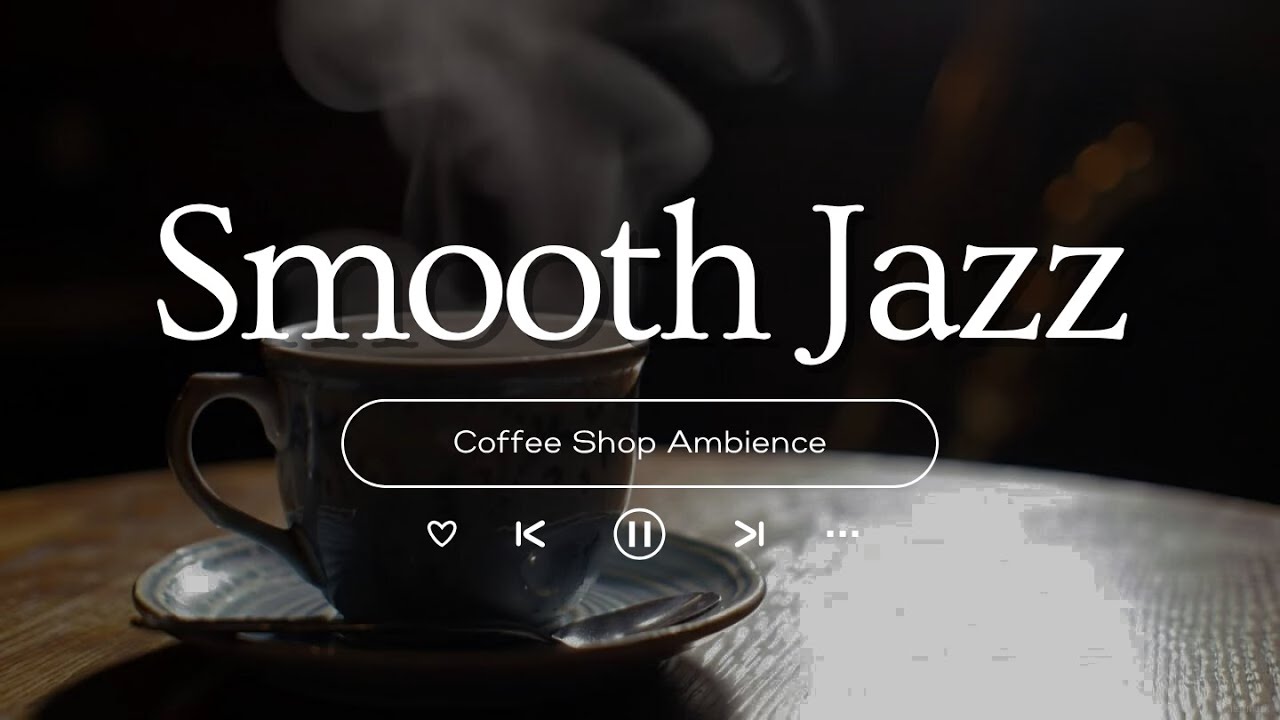 Smooth Jazz Saxophone Music - Cool Cafe Vibes • Relaxing Piano Instrumental for Dinner & Chill