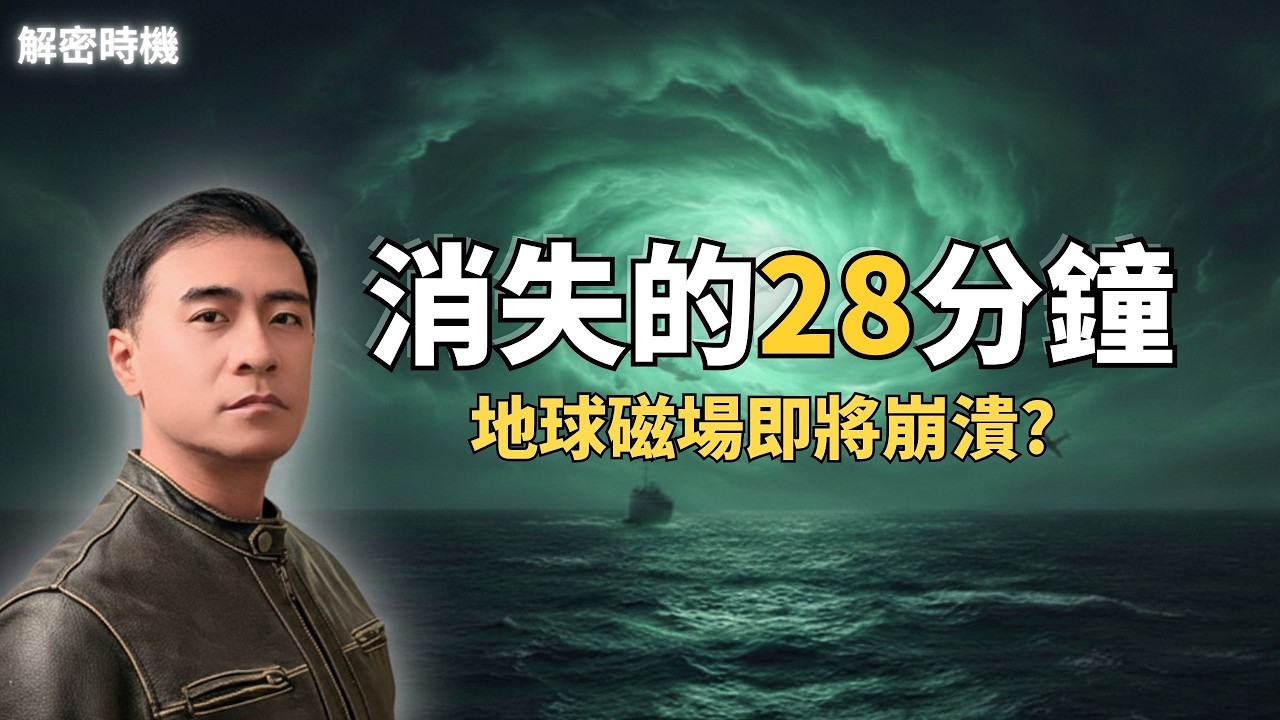 【真實事件】飛機憑空消失28分鐘⋯地球磁場正在崩潰？百慕達三角最全解密｜解密時機