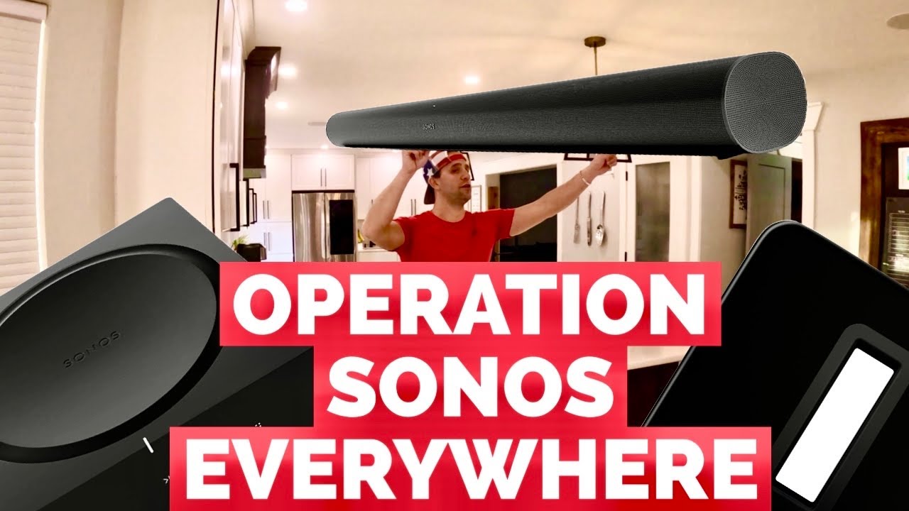 SONOS ARC + САБВ + 2 УСИЛИТЕЛЯ — ЗВУК ВЕЗДЕ