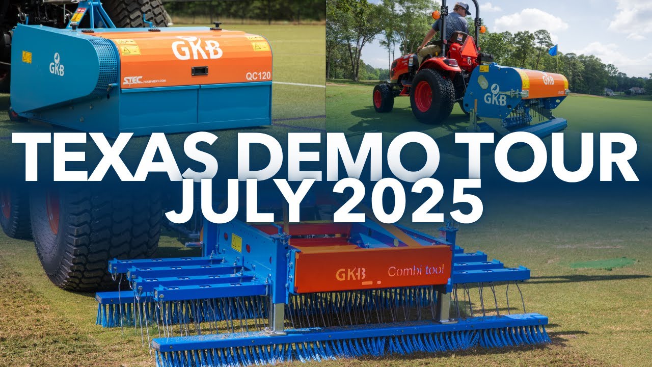 Texas Demo Tour 2025 Look | Synthetic Turf Equipment Tour