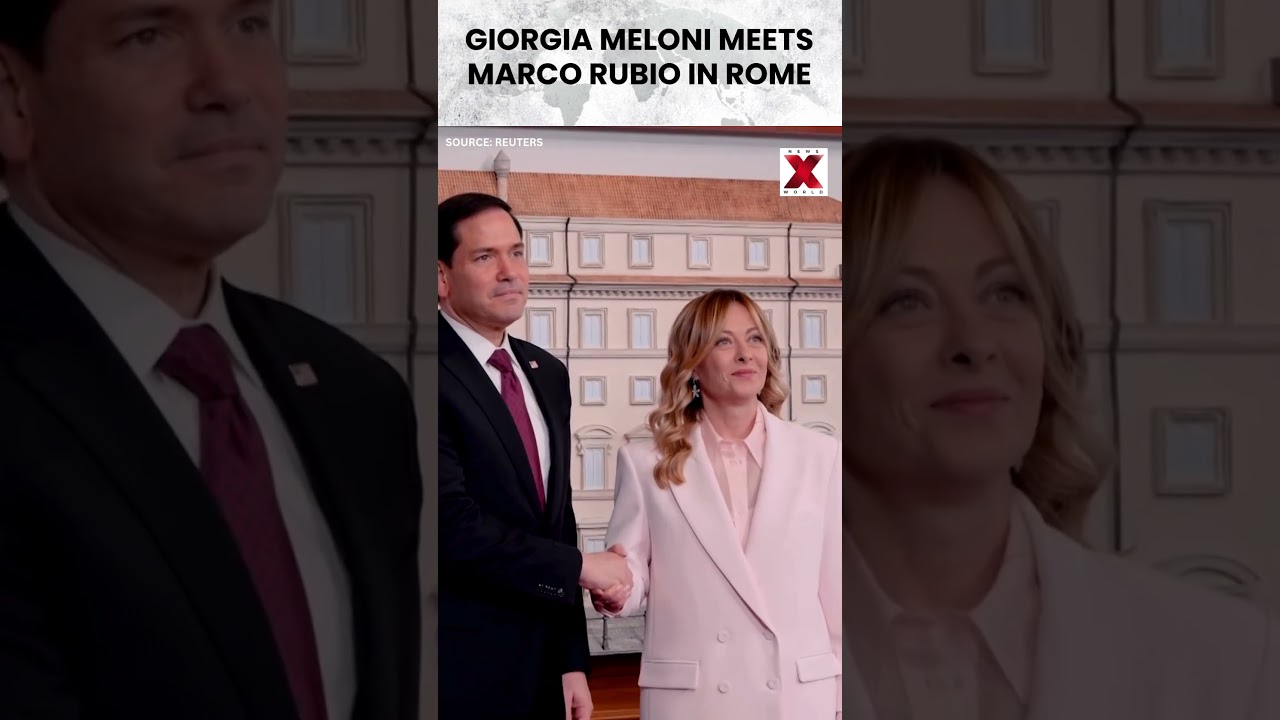 Meloni And Rubio Hold Talks In Rome As Italy US Ties Face Strain | NewsX World