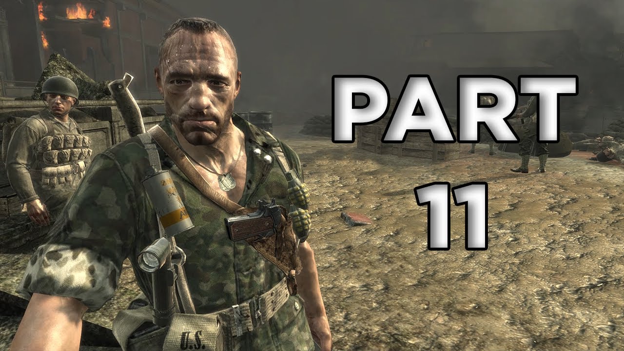 Call of Duty: World At War Walkthrough Part 11 - Breaking Point [No Commentary]