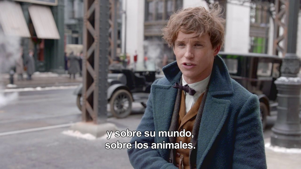 Animales Fantásticos y Dónde Encontrarlos - Entrevista Eddie Redmayne HD