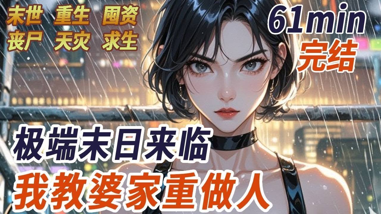 暴雨末世來臨，婆婆還要維持她的人淡如菊心善人設，我囤貨，她說我大驚小怪，沒了吃的，我和女兒被老公關在狹小的儲物間，淪為儲備糧，被一刀刀割肉，死無全屍，再睜眼，我回到了覺醒囤貨空間的那天
