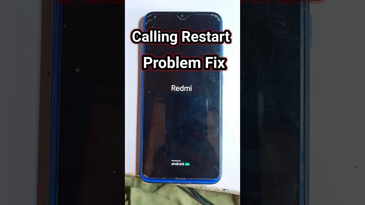 Redmi note 8 calling Restart problem fix