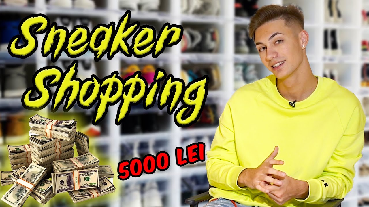 YNY SEBI A CHELTUIT 5000 LEI LA SNEAKER SHOPPING !