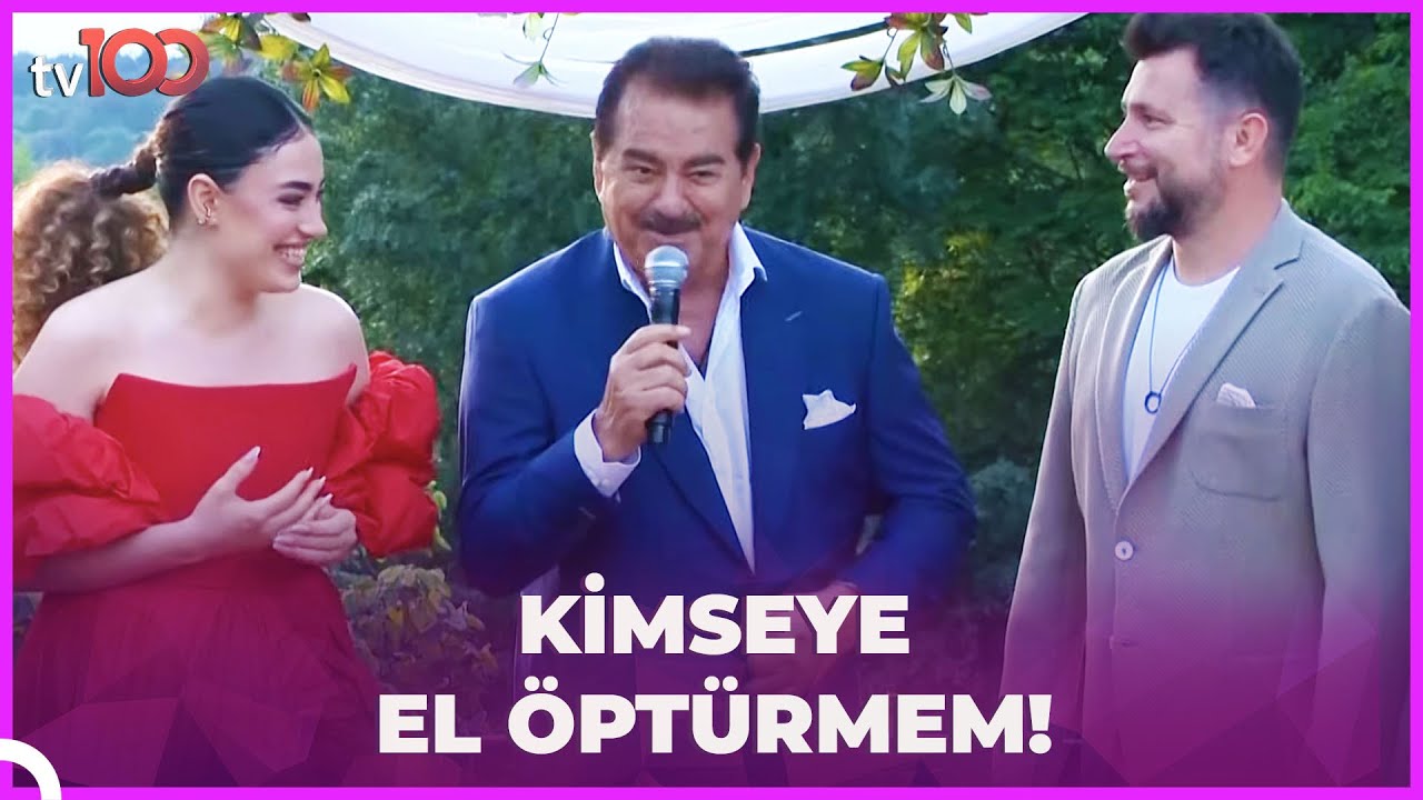 İbrahim Tatlıses kızı Dilan'ın nişanında damadına elini öptürmedi