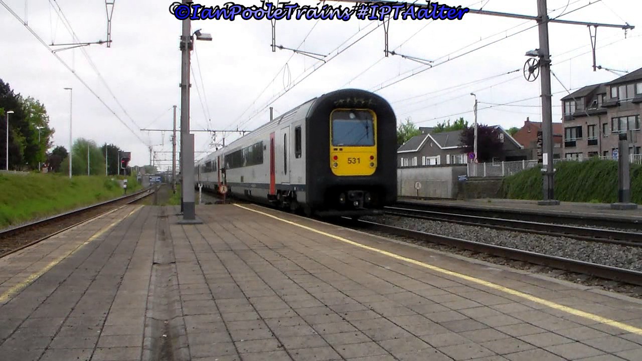 Season 8, Episode 192 - Trains at Aalter station/Treinen in het station van Aalter