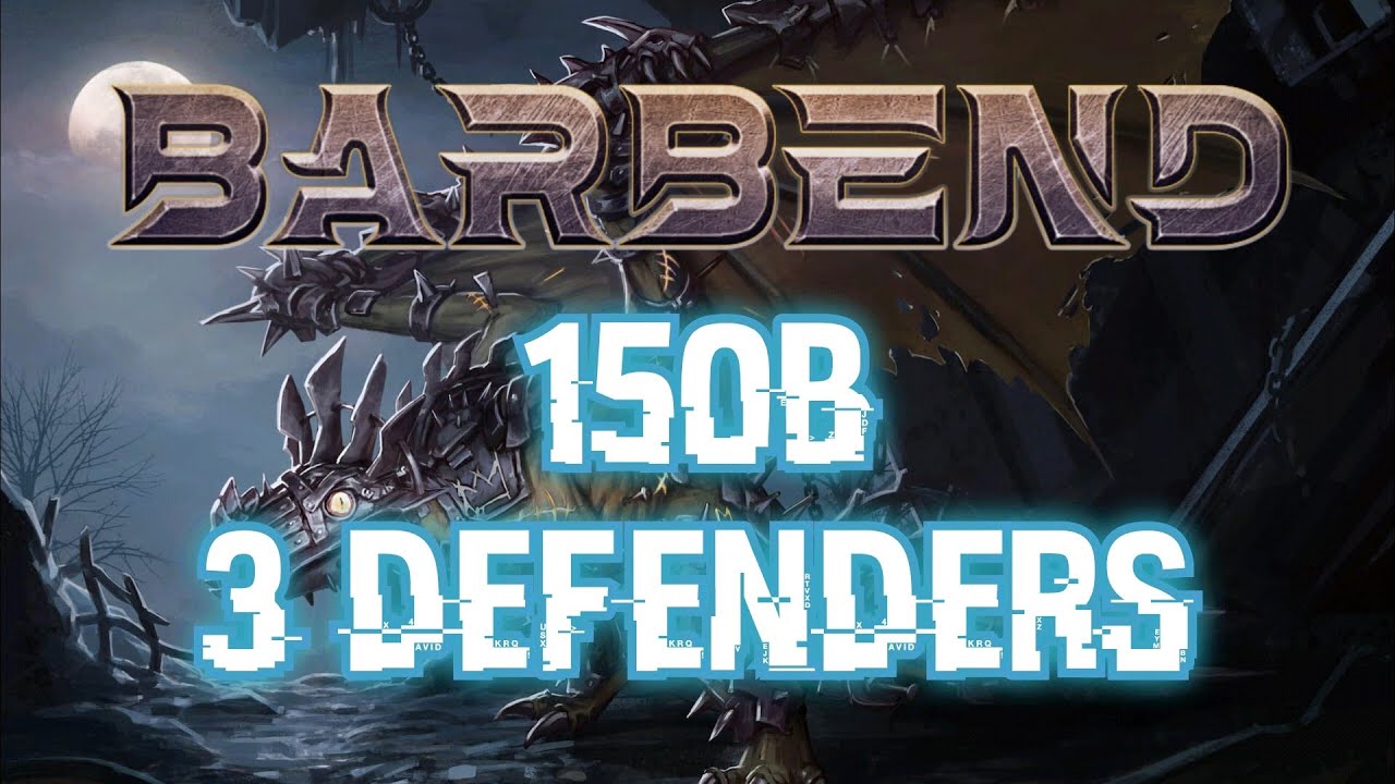 War Dragons - Barbend vs 150B Base Triple Defended