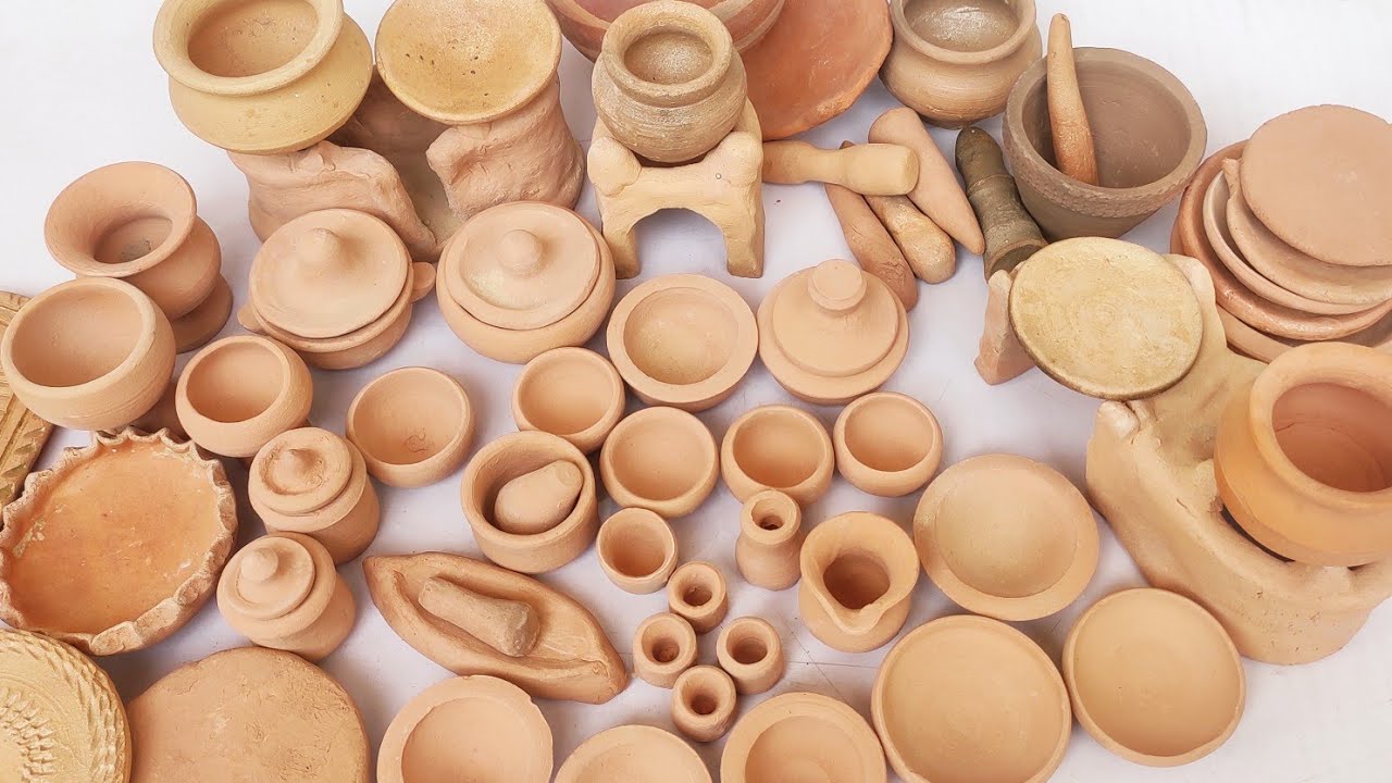 🔥🔥Inte Saste Mitti ke khilone 🔥😱  Miniature Clay kitchen set Unboxing ||Kitchen Set || #Shorts