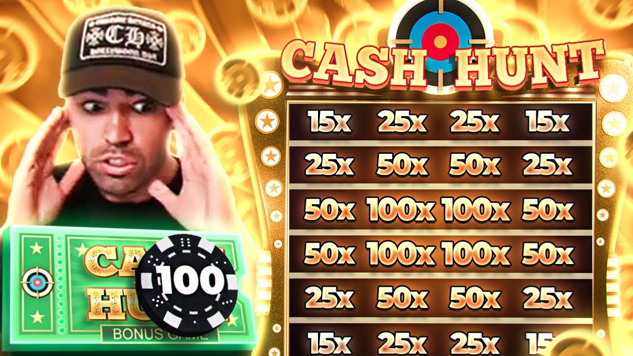 I SPUN INTO A CASH HUNT BONUS ON A BIG HIGH ROLLER BET! (INSANE)