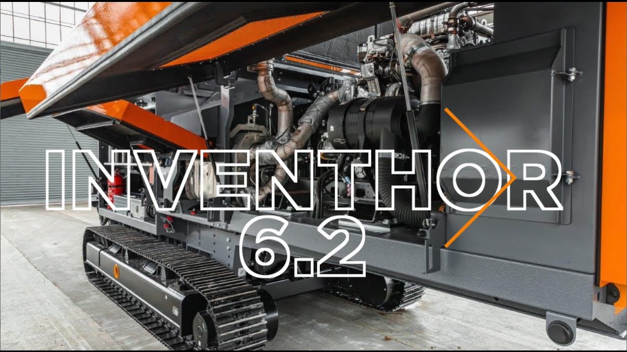 INVENTHOR 6.2 - Zerkleinerung von Gewerbeabfall, Altholz und Grünschnitt