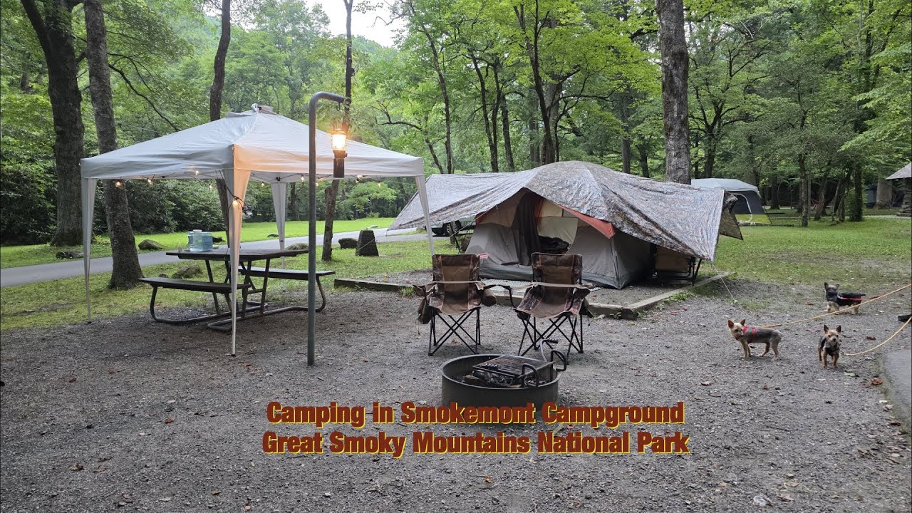 Camping Trip to Smokemont (Cherokee, NC) In Great Smoky Mountains National Park