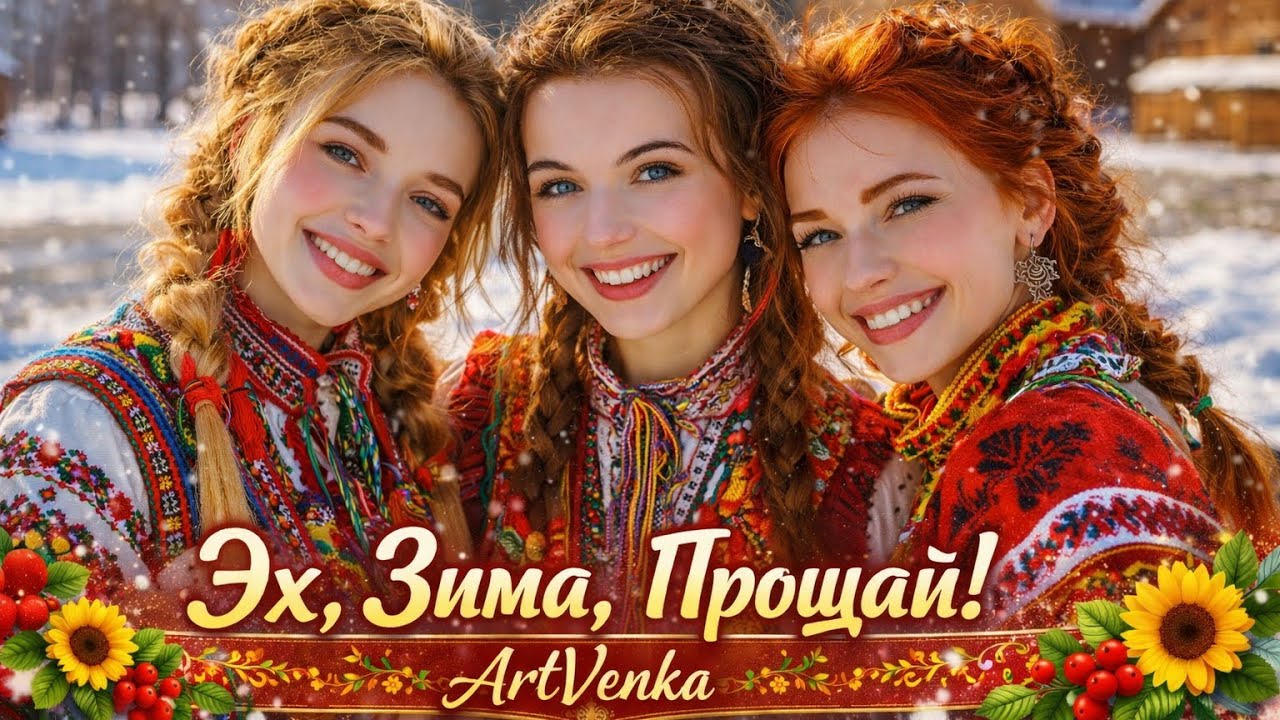 Эх, Зима, Прощай! — весенний разгуляй под гармошку | ArtVenka
