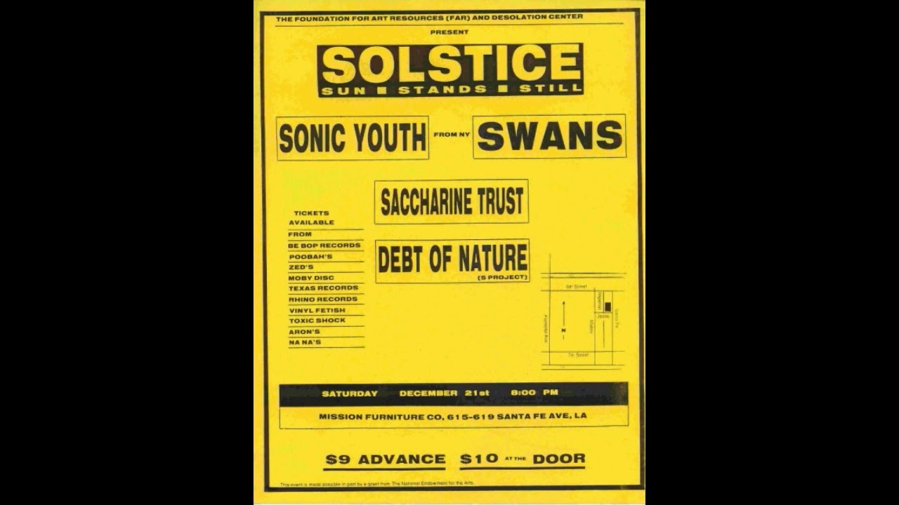Swans (US) Live @ Mission Furniture Co. Los Angeles 21th December 1985  (Restored & mastered)