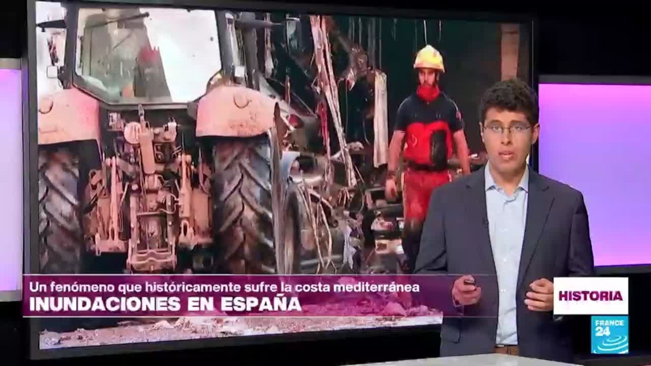 Inundaciones en Valencia: una catástrofe periódica en el Mediterráneo • FRANCE 24 Español