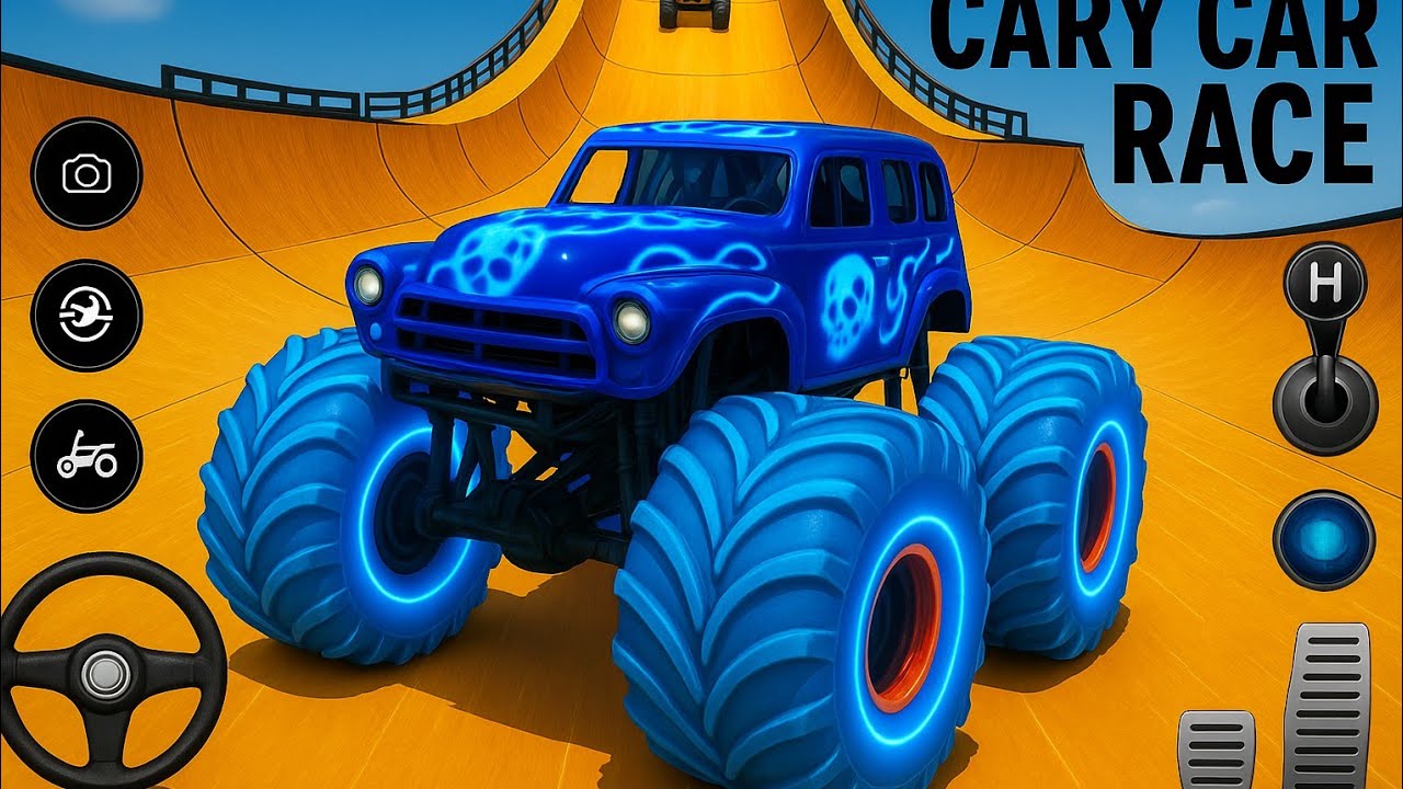 Monster Truck Ramp Racing Madness 🔥 | Epic Mega Stunts & Impossible Tracks Challenge!