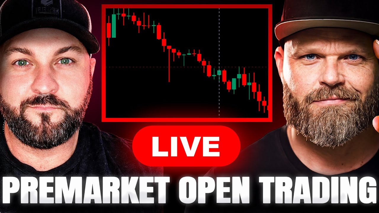 CRYPTO LIVE TRADING Before Market Open | Bitcoin, NASDAQ, Gold & Oil