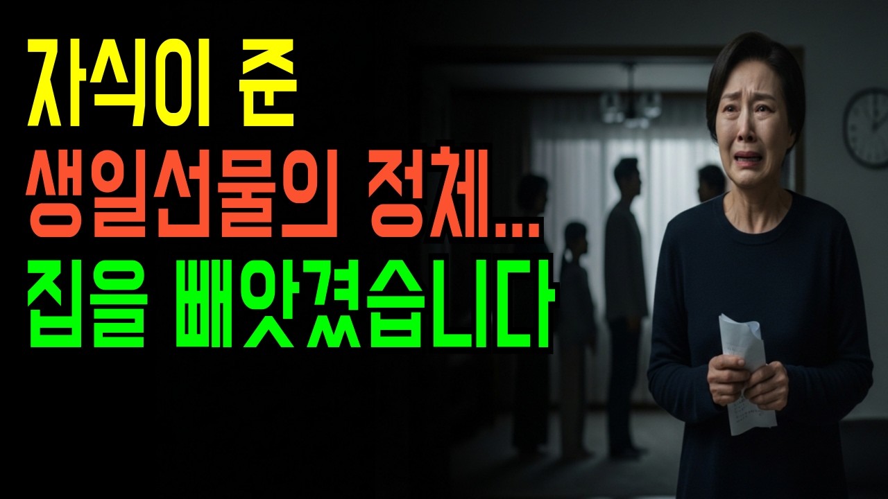 평생 참은 시어머니, 생일날 며느리의 배신｜노인 재산을 노린 가족의 민낯
