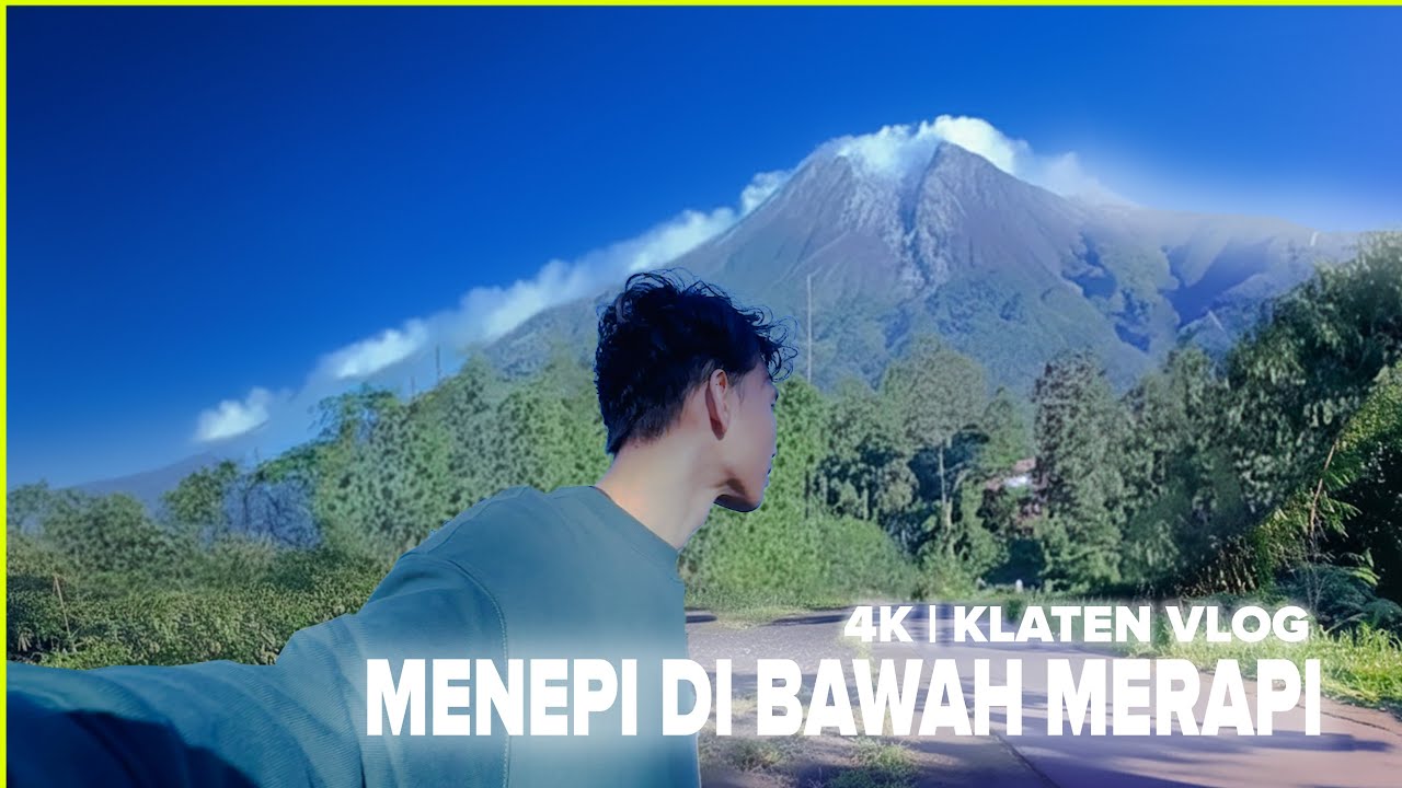 1 JAM DARI KOTA YOGYAKARTA || TENANG & MENEPI DI BAWAH GUNUNG MERAPI || 4K VIDEO
