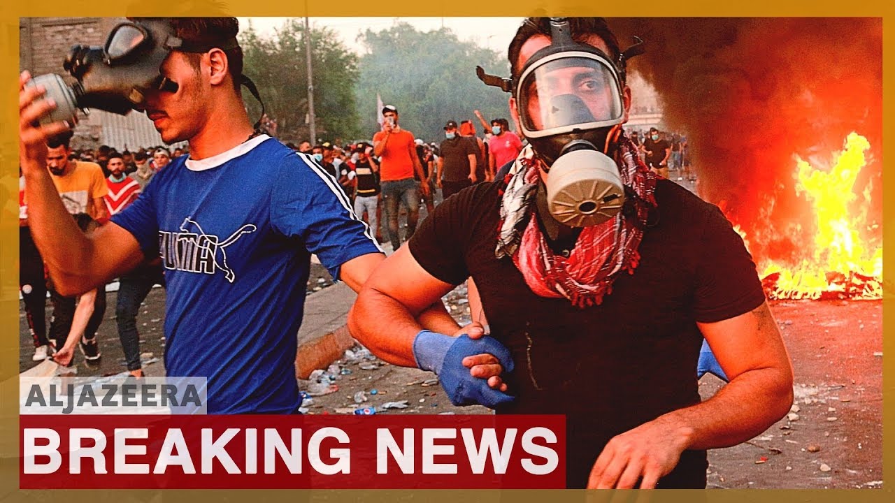 Iraqi security forces fire on protesters in Baghdad
