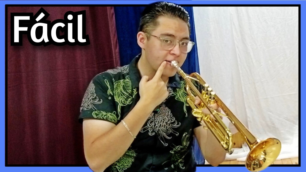 Toca la TROMPETA 🎺 con Ejercicios Básicos y Fáciles de Juan De Dios Juárez ✅