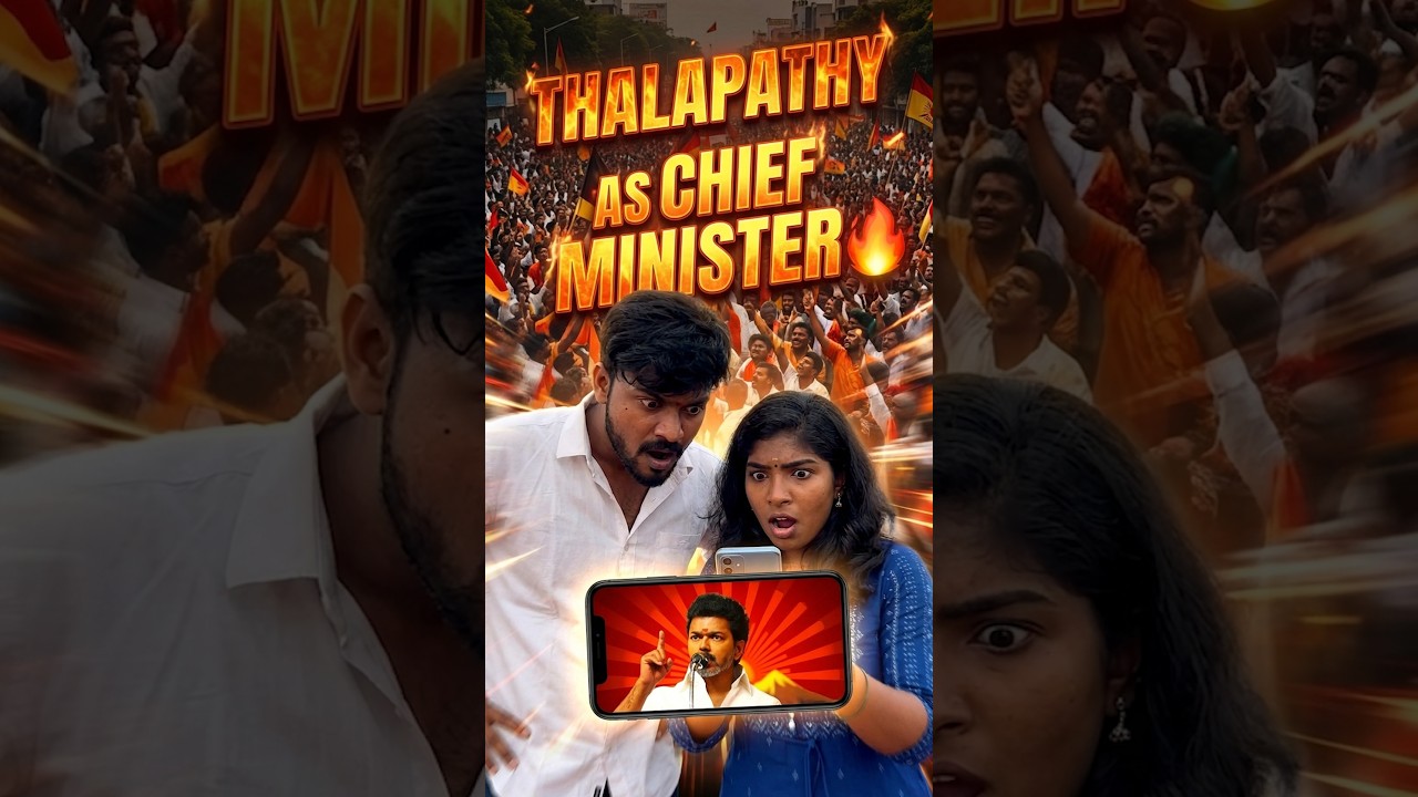 🚨Thalapathy as CM 📈🔥 #thalapathyvijay #udhayanidhistalin #dmk #tvk #vijay #udhayanidhi