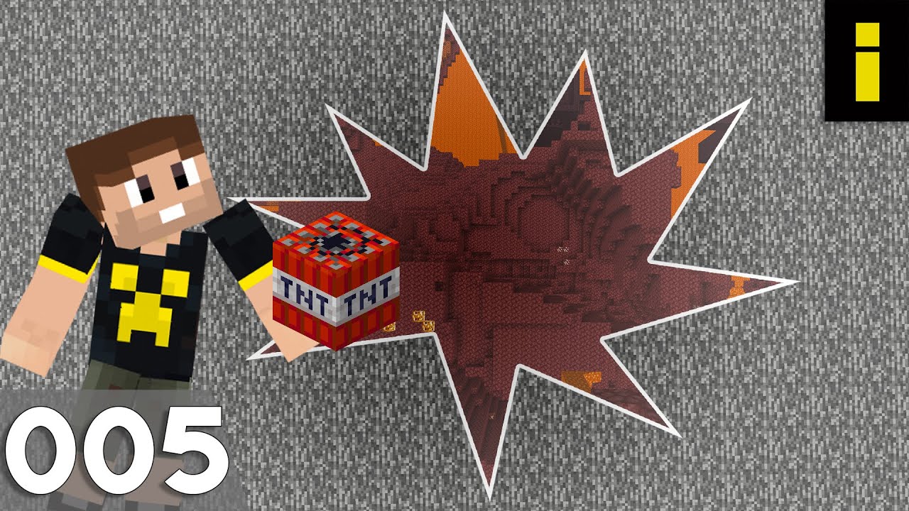 Hermitcraft 7 | Ep 005: Breaking Bedrock For Diamonds!